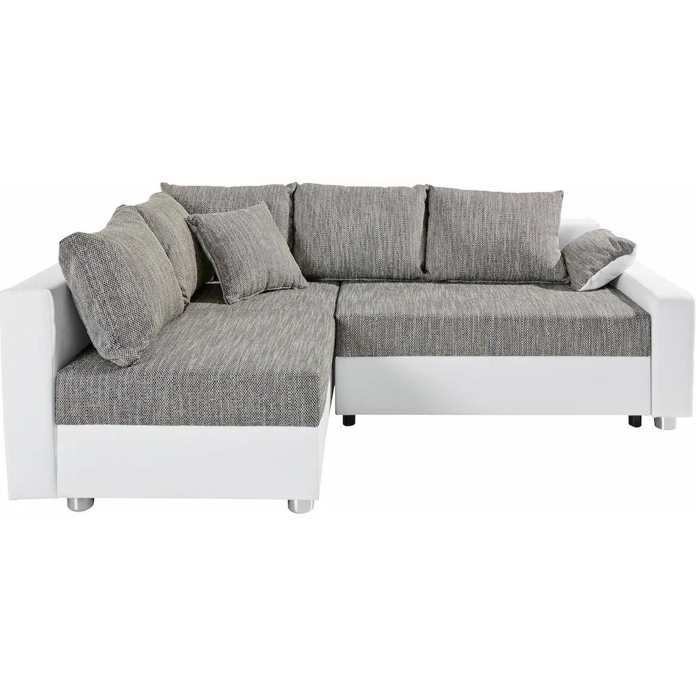 COLLECTION AB Ecksofa »Parma L-Form« mit Bettfunktion und Federkern kaufen Sonderangebote