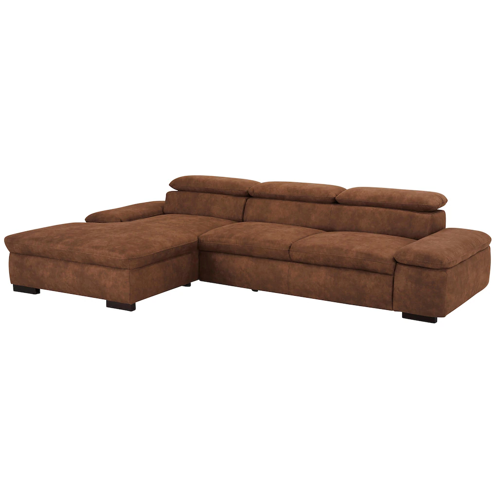Home affaire Ecksofa »Alberto« Wahlweise mit Bettfunktion Super Sparpreis