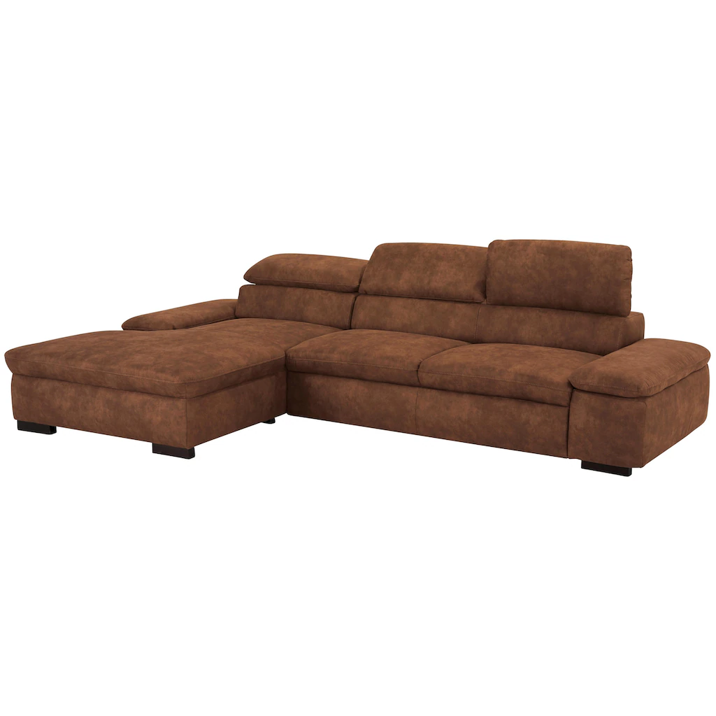 Home affaire Ecksofa »Alberto« Wahlweise mit Bettfunktion Super Sparpreis