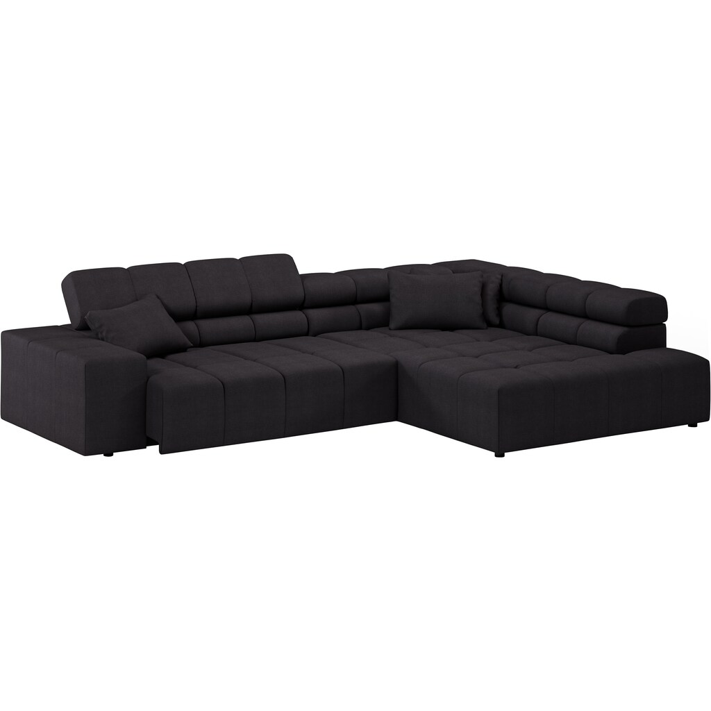 INOSIGN Ecksofa »Ancona« mit verstellbaren Kopfstützen Nur für heute