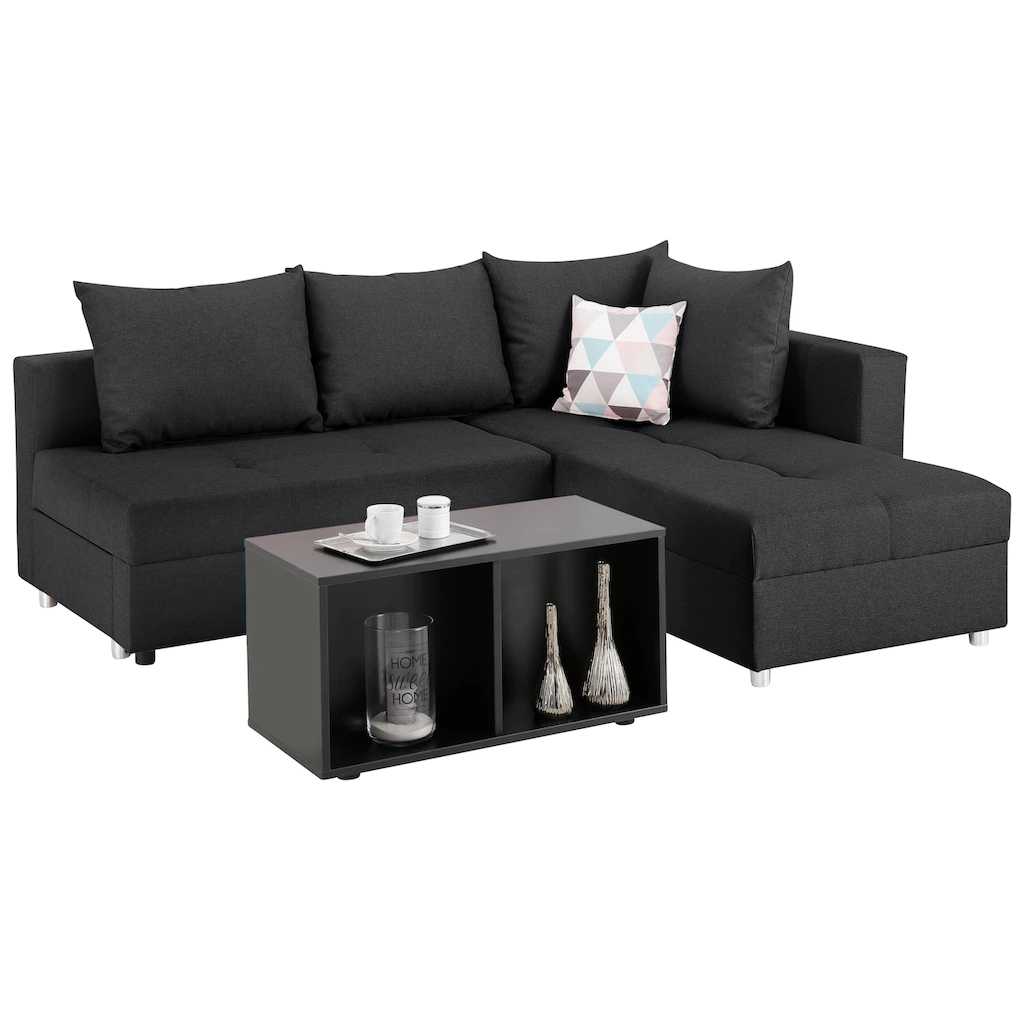 Home affaire Ecksofa »Italia L-Form« mit Bettfunktion mit Federkern kaufen 50% Rabatt für begrenzte Zeit