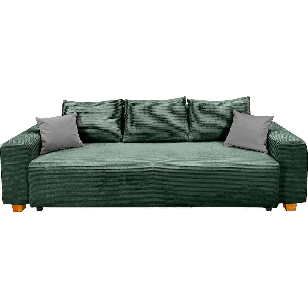 COLLECTION AB Schlafsofa Yves mit Bettkasten Bettfunktion und 2 Zierkissen kaufen Verkauf