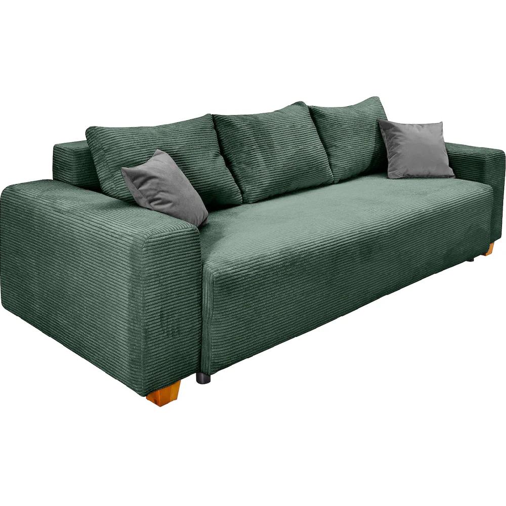 COLLECTION AB Schlafsofa Yves mit Bettkasten Bettfunktion und 2 Zierkissen kaufen Verkauf