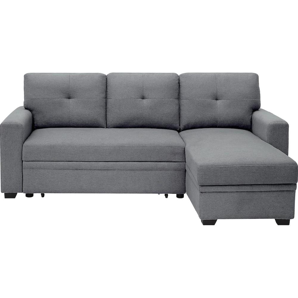 ATLANTIC home collection Ecksofa »Gerrit L-Form« Schlafsofa mit Bettkasten Recamiere rechts oder links montierbar kaufen Kostenloser Versand
