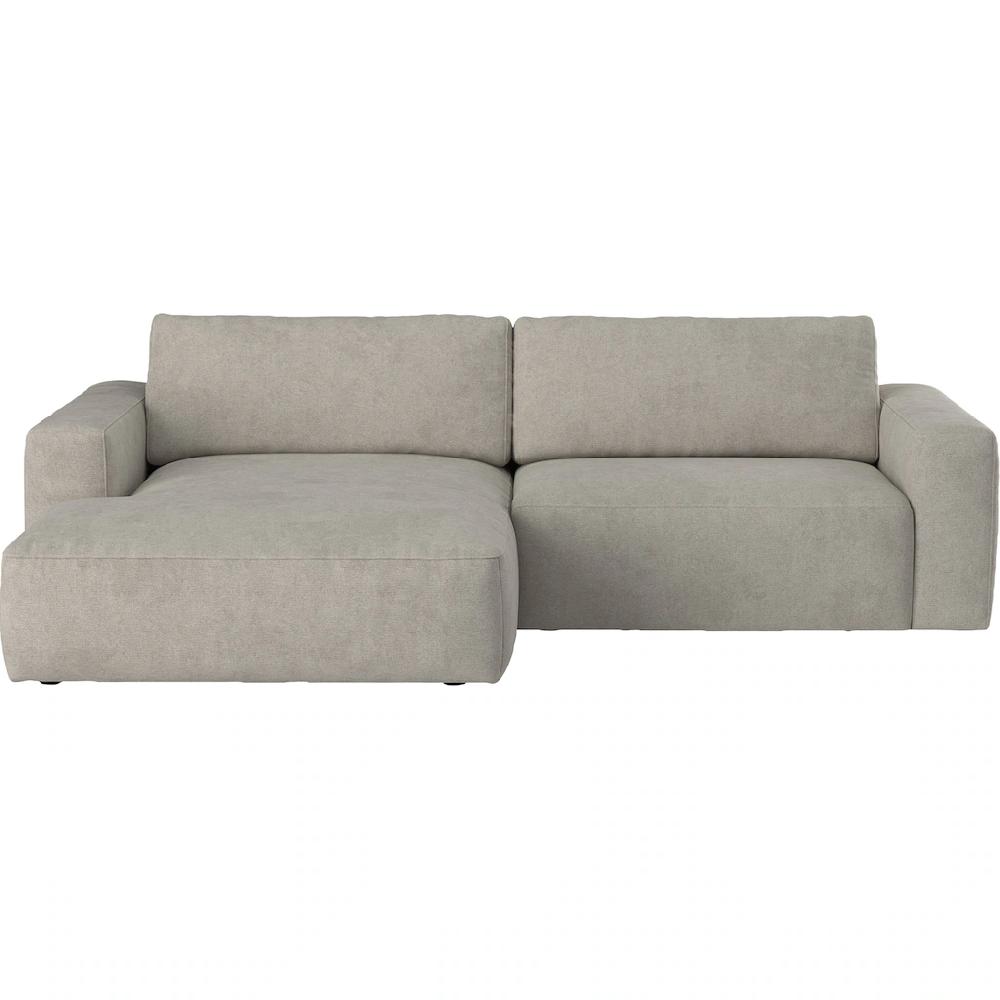 COTTA Ecksofa »Lasso L-Form« mit breiter Recamiere im trendigen Cord oder angenehmen Strukturstoff kaufen Weihnachtsangebot