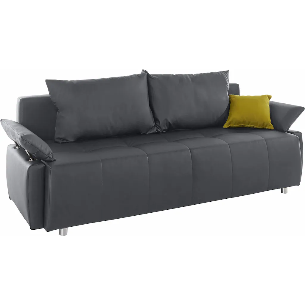 COLLECTION AB Schlafsofa »Funtastic« mit Federkern Bettfunktion inklusive 2 Rücken- und 1 Zierkissen kaufen Valentinstagsangebot