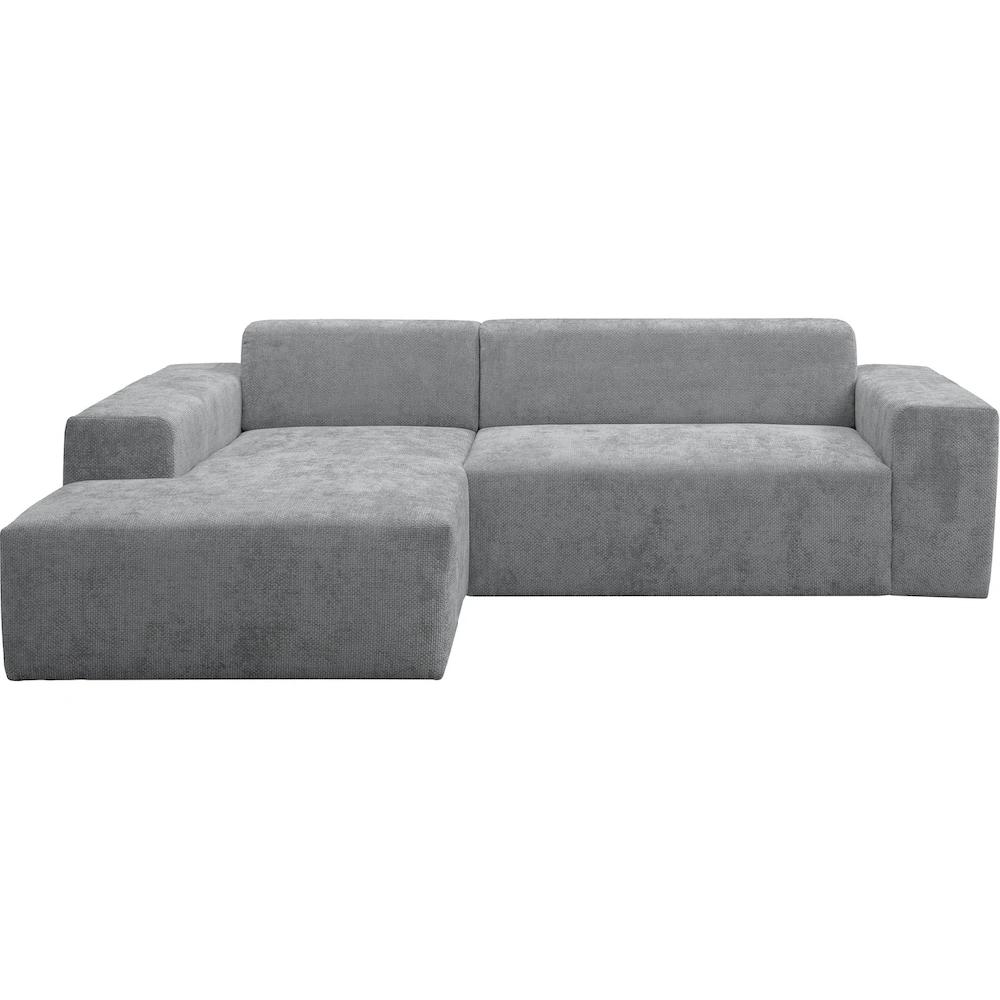 WERK2 Ecksofa »Zeus-L« Curvy Trend Ecksofa mit urbaner Optik kaufen Lagerräumung