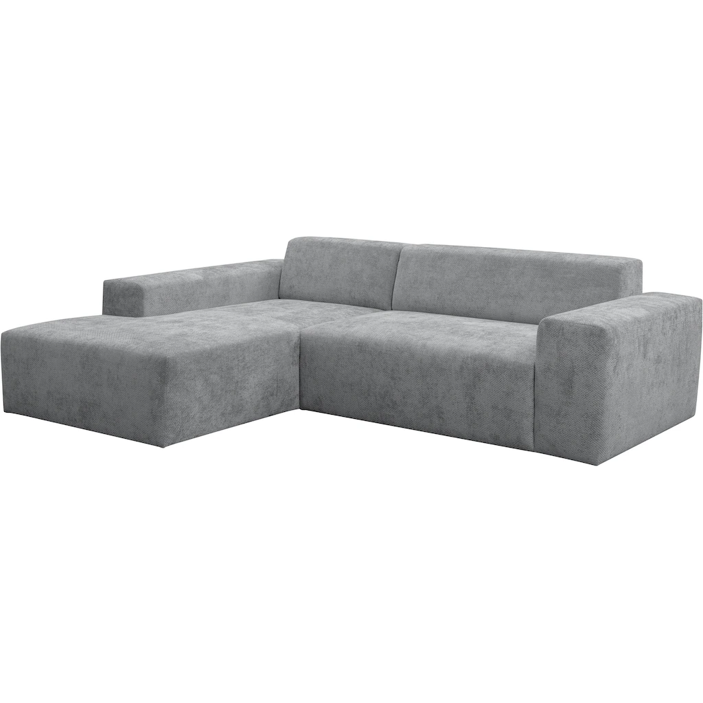 WERK2 Ecksofa »Zeus-L« Curvy Trend Ecksofa mit urbaner Optik kaufen Lagerräumung