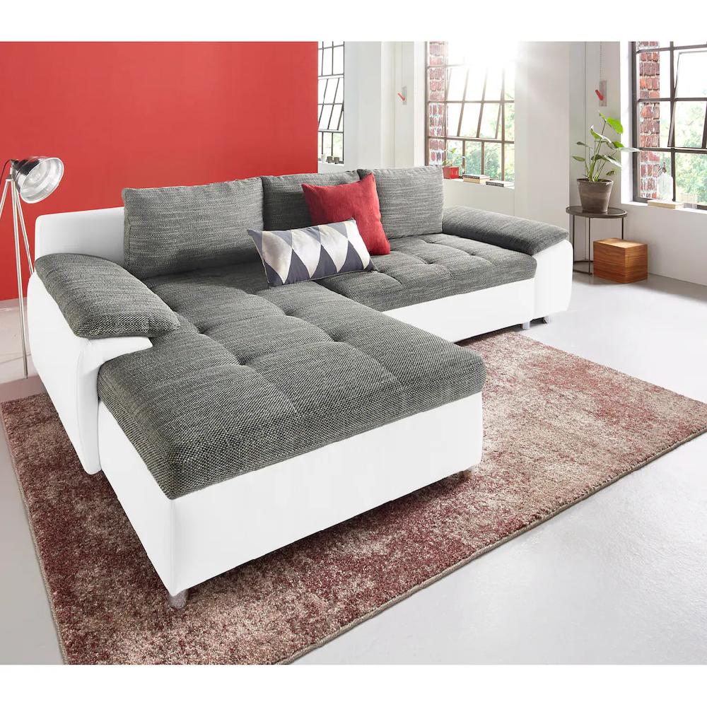 sit&more Ecksofa »Labene« mit Bettfunktion und Bettkasten Letzter Tag