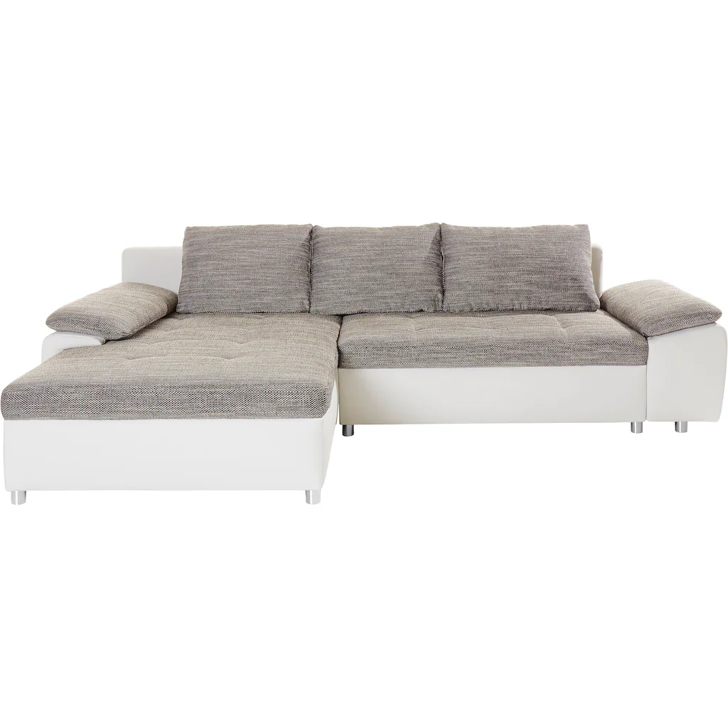 sit&more Ecksofa »Labene« mit Bettfunktion und Bettkasten Letzter Tag