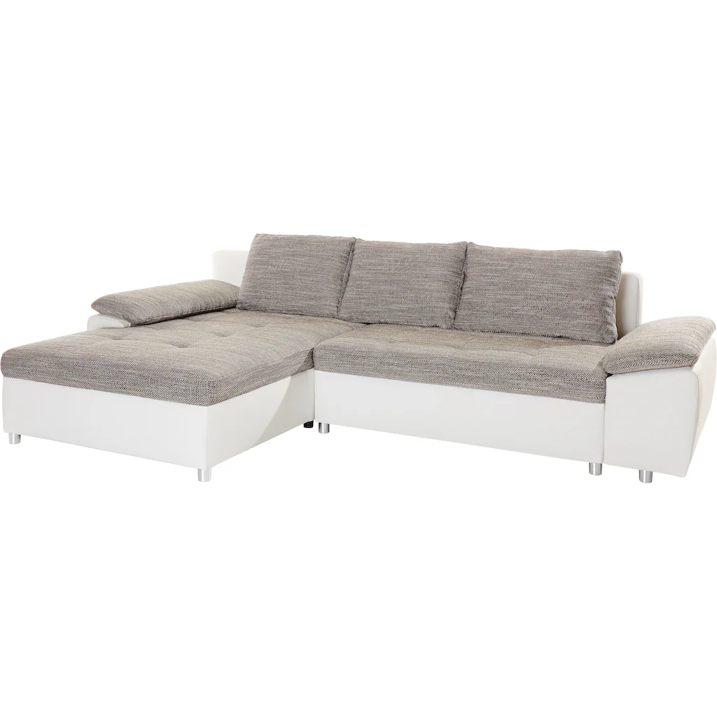 sit&more Ecksofa »Labene« mit Bettfunktion und Bettkasten Letzter Tag