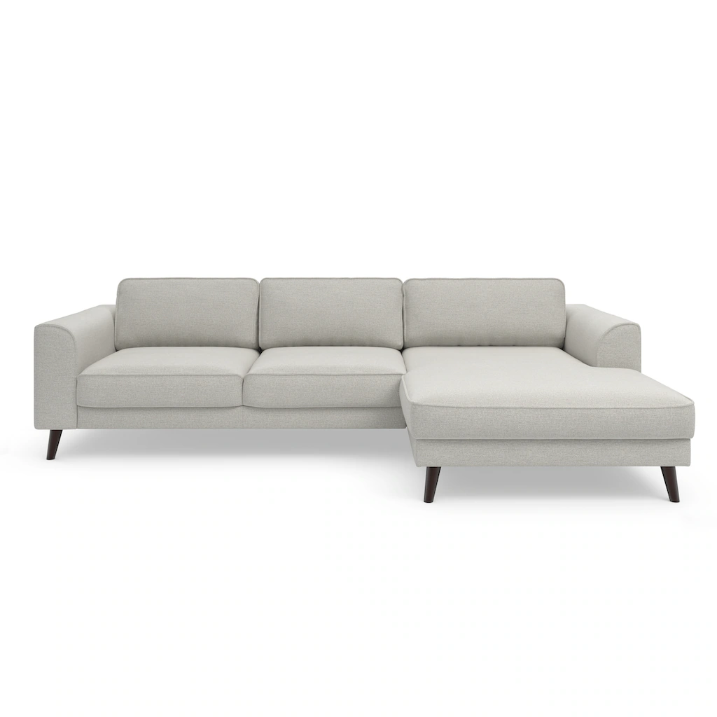 TRENDMANUFAKTUR Ecksofa »Lumber Jack elegantes Designsofa zeitlos modern hoher Sitzkomfort« wahlweise mit Bettfunktion u. Bettkasten L-Form kaufen Bis zu 60% Rabatt