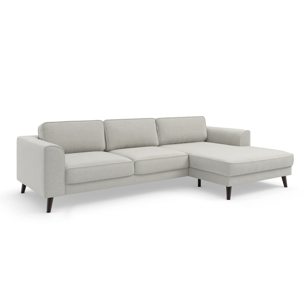 TRENDMANUFAKTUR Ecksofa »Lumber Jack elegantes Designsofa zeitlos modern hoher Sitzkomfort« wahlweise mit Bettfunktion u. Bettkasten L-Form kaufen Bis zu 60% Rabatt