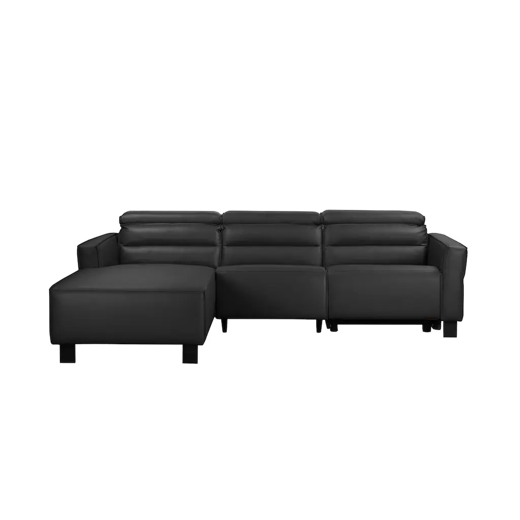 Places of Style Ecksofa »Carpari L-Form 263 cm mit manueller o. elektrischer Relaxfunktion« und USB/ Kopfteilverstellg kaufen Riesige Rabatte