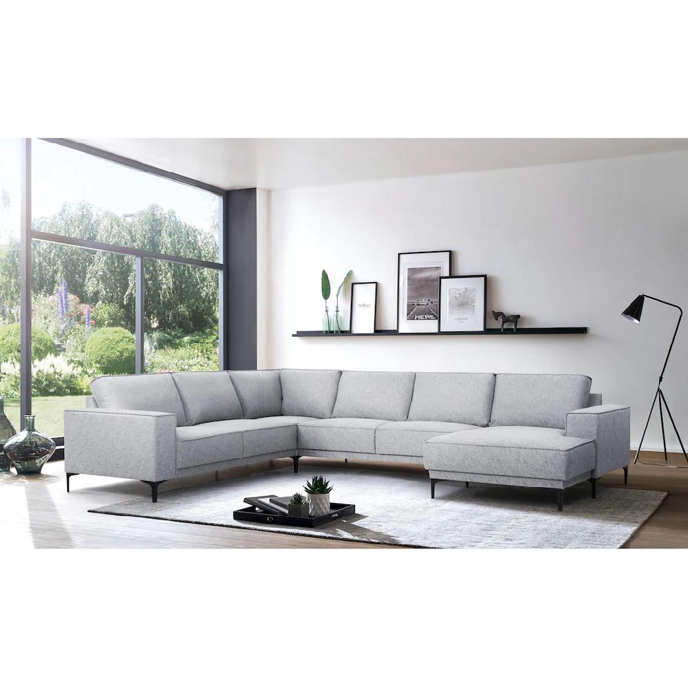 Places of Style Wohnlandschaft »Oland« U-Form im zeitlosem Design und hochwertiger Verabeitung kaufen Clearance-Verkauf