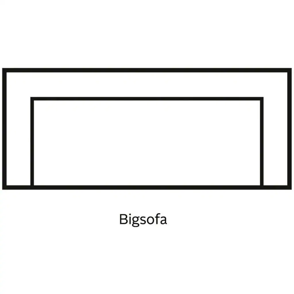 INOSIGN Big-Sofa »Vale« mit Steppung im Sitzbereich Federkern und Zierkissen kaufen Blitzverkäufe