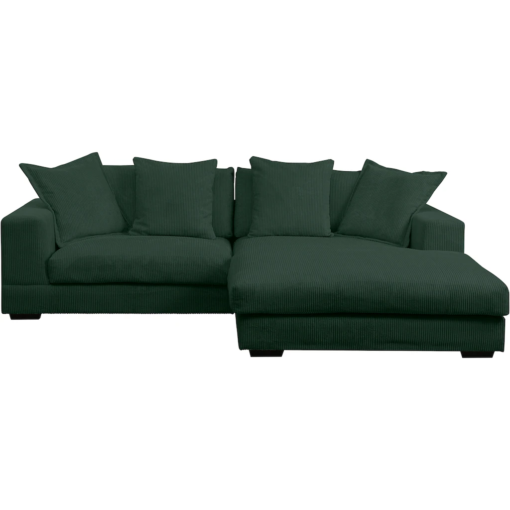 WERK2 Ecksofa »Eldorado L-Form« Design Ecksofa besonders weicher Sitzkomfort extra breite Ottomane kaufen Günstig kaufen