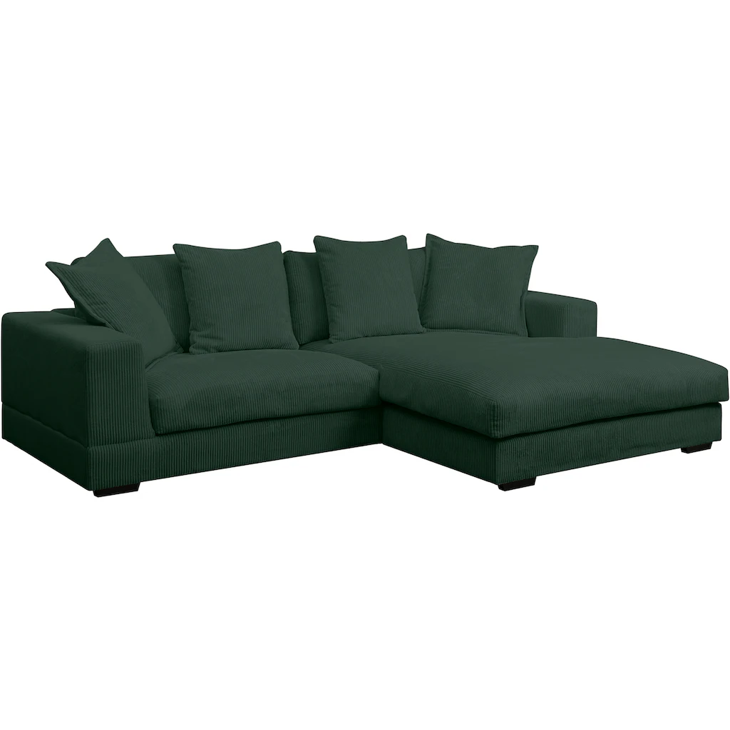 WERK2 Ecksofa »Eldorado L-Form« Design Ecksofa besonders weicher Sitzkomfort extra breite Ottomane kaufen Günstig kaufen