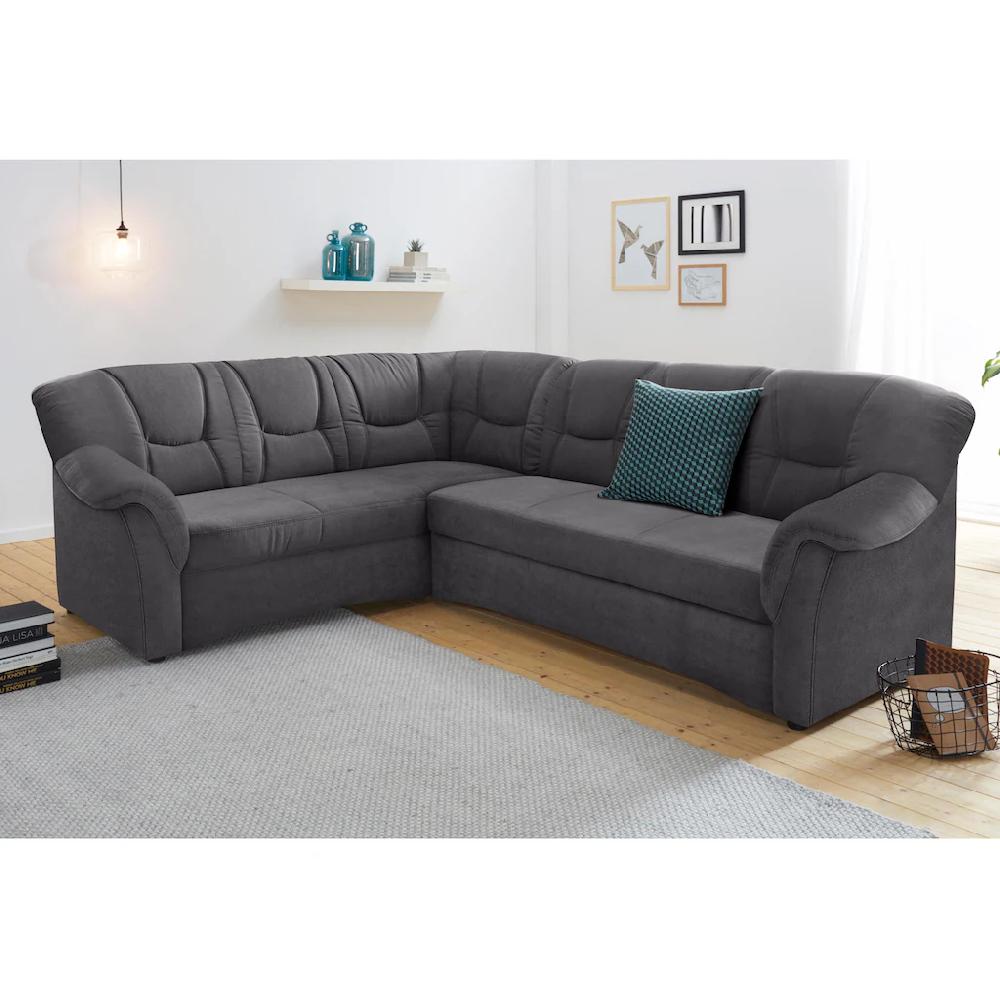 DOMO collection Ecksofa »Sarafina L-Form« wahlweise mit Bettfunktion optional mit Federkern kaufen Weihnachtsangebot
