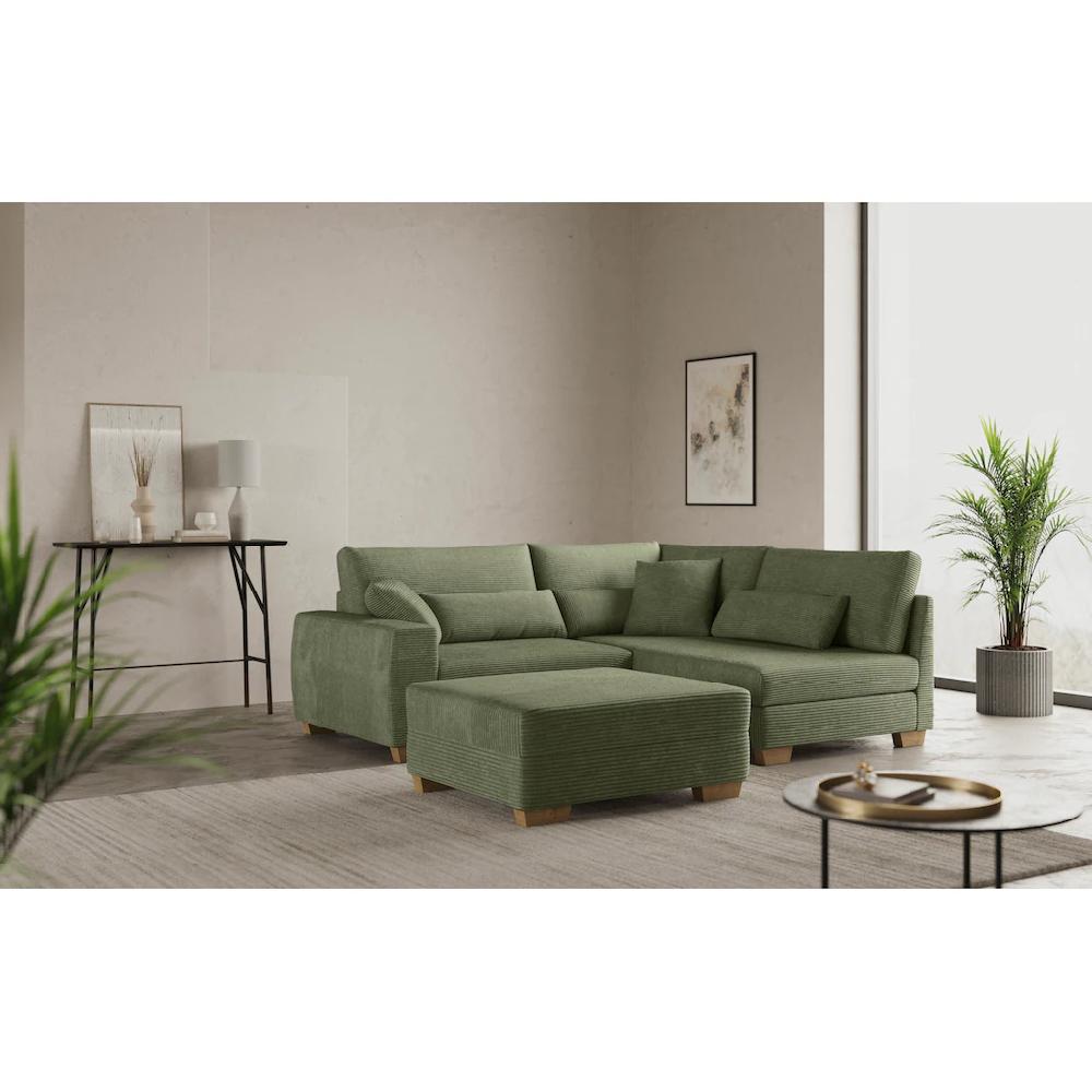 Mr. Couch Ecksofa »L-Form« Mit Federkern wahlweise mit Bett und Taschenfederkern kaufen Online Outlet