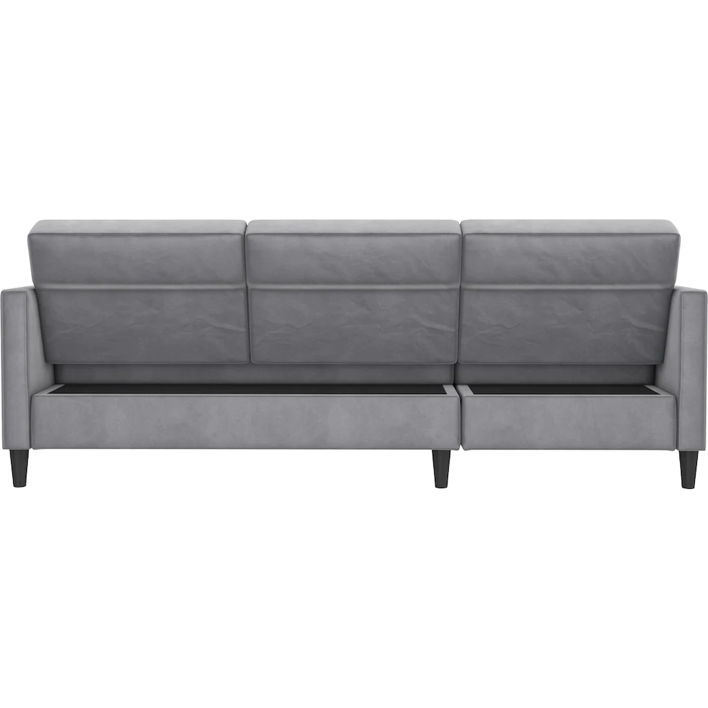 Dorel Home Ecksofa »Hartford II« mit Bettfunktion und Stauraum Recamiere beidseitig montierbar kaufen Blitzangebot