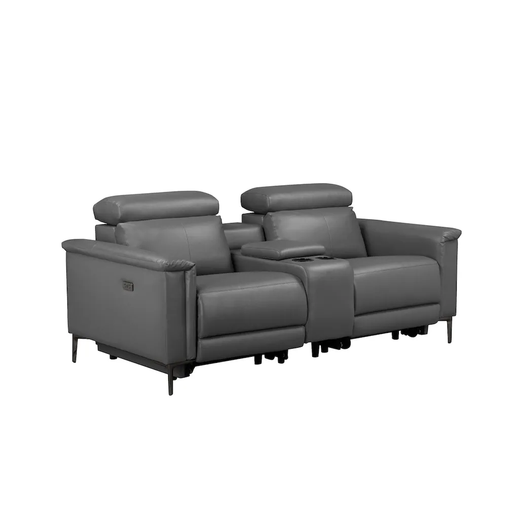 Places of Style 2-Sitzer »Lund 2er-Kinosofa TV-Sessel Multimedia-Sofa « m. elektrischer o. manueller Relaxfunktion Getränkehalter u. Staufach kaufen Räumungsverkauf