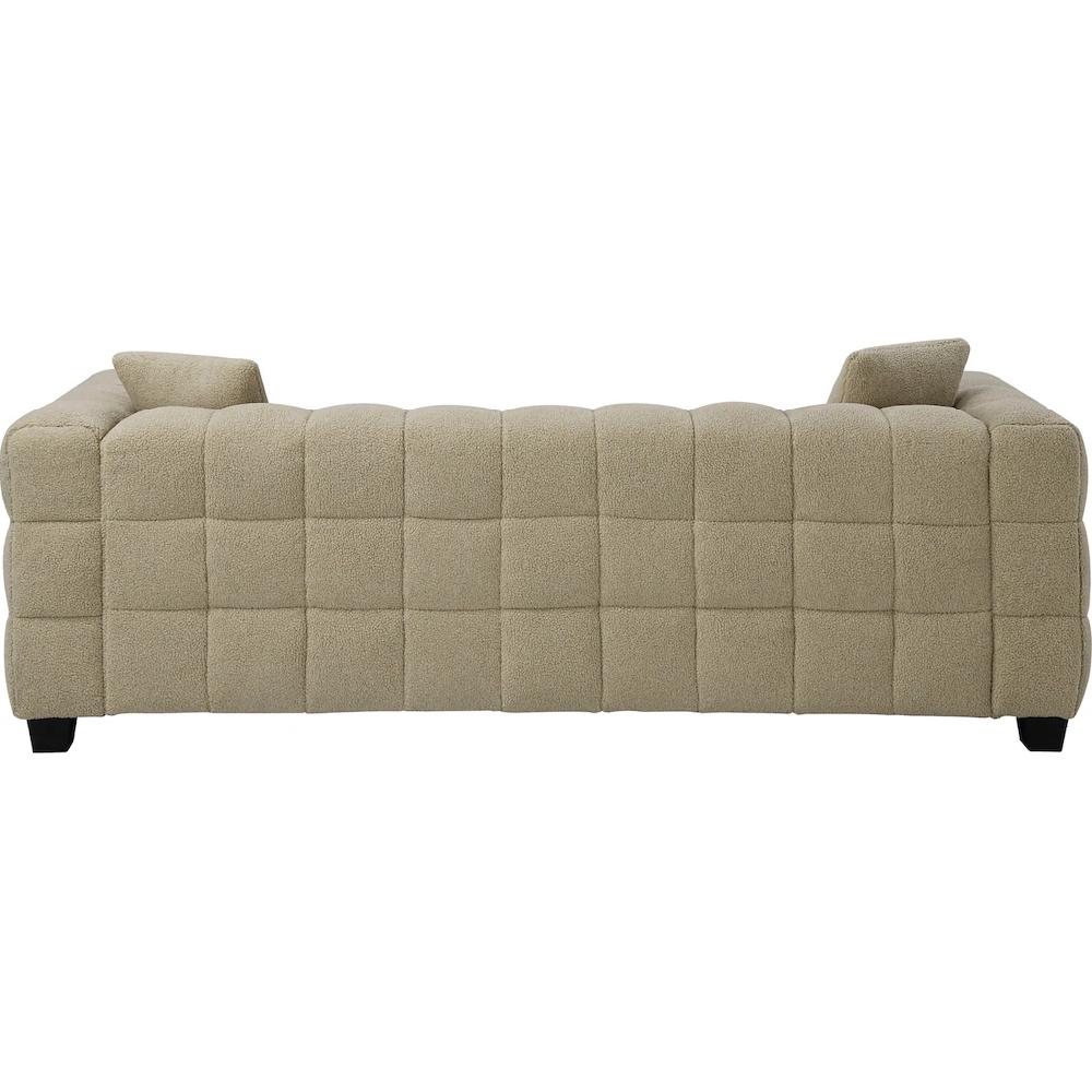 ATLANTIC home collection 3-Sitzer »Stella« inkl. 2 Zierkissen und mit modernem Teddy Stoff kaufen Tägliche Deals