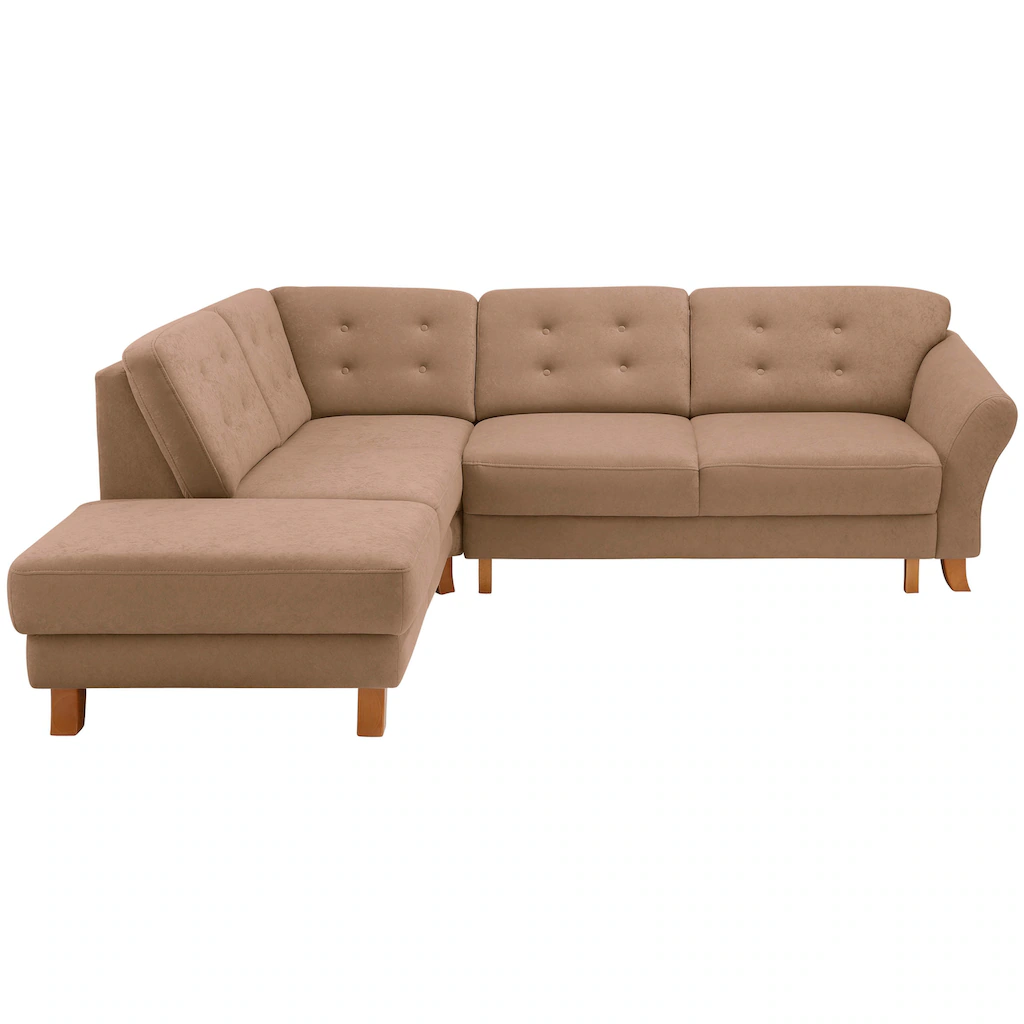 Home affaire Ecksofa »Trondheim L-Form« mit Federkern kaufen Sonderangebot der Fabrik