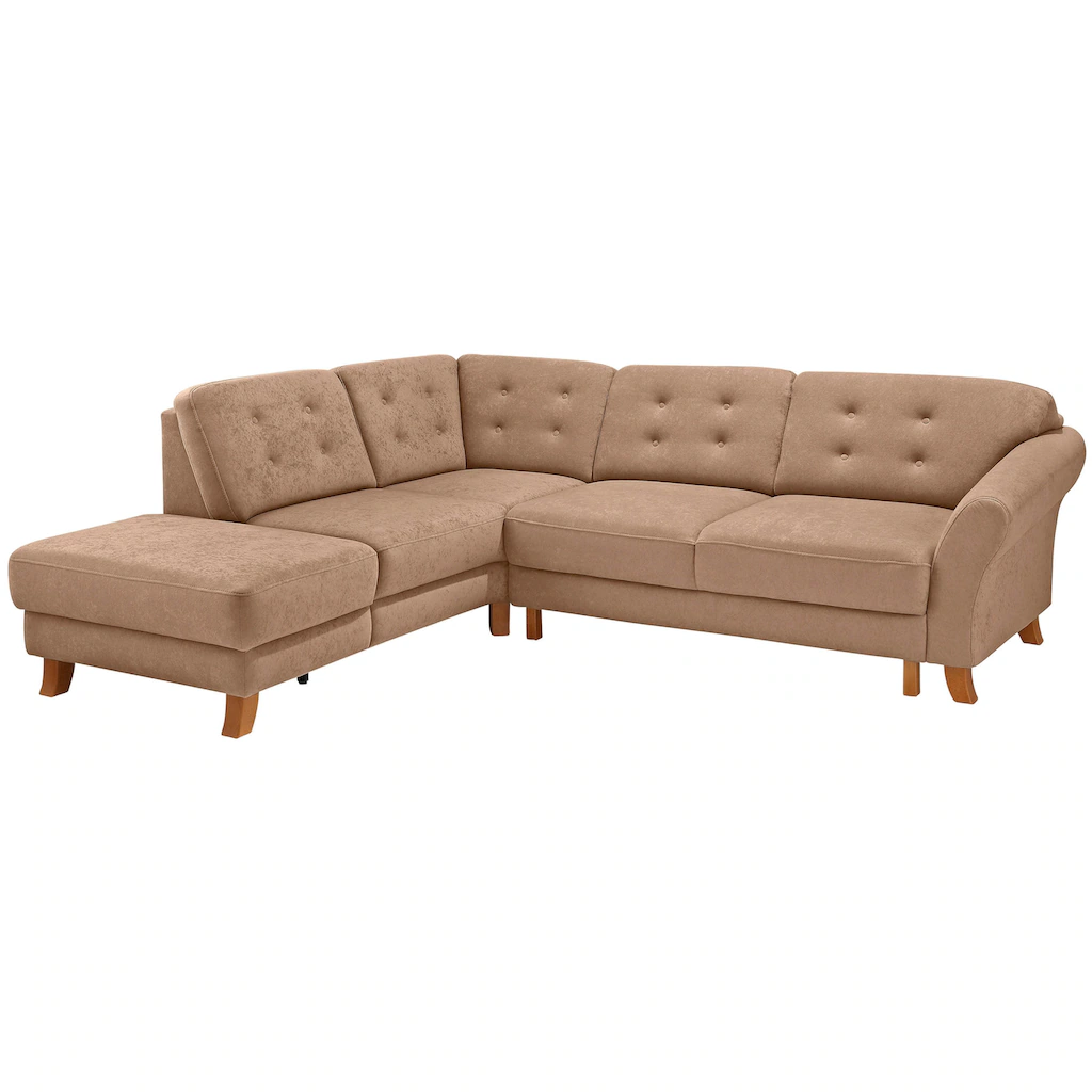 Home affaire Ecksofa »Trondheim L-Form« mit Federkern kaufen Sonderangebot der Fabrik