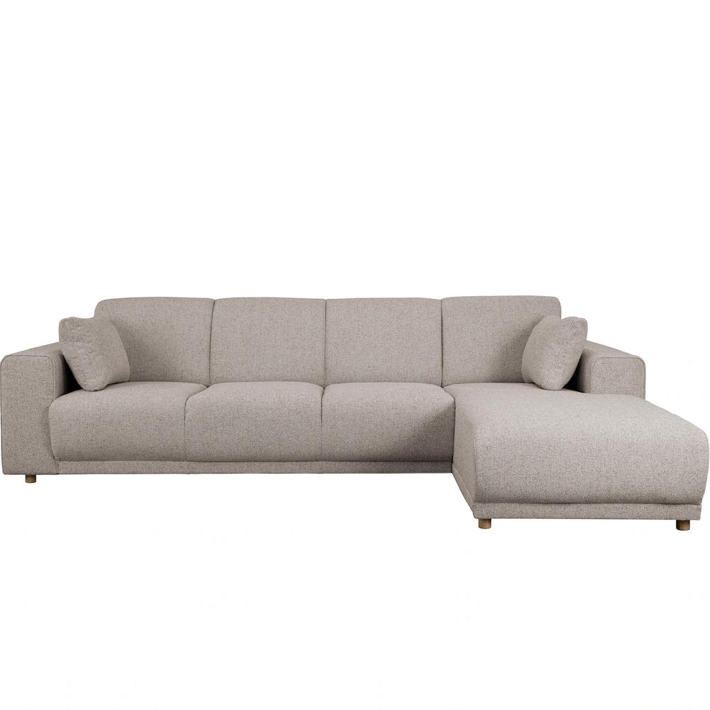Home affaire Ecksofa »LEMPS wahlweise Recamiere links oder rechts L-Form« incl. Zierkissen Stellmaße 297x162 cm kaufen Bis zu 55% Rabatt