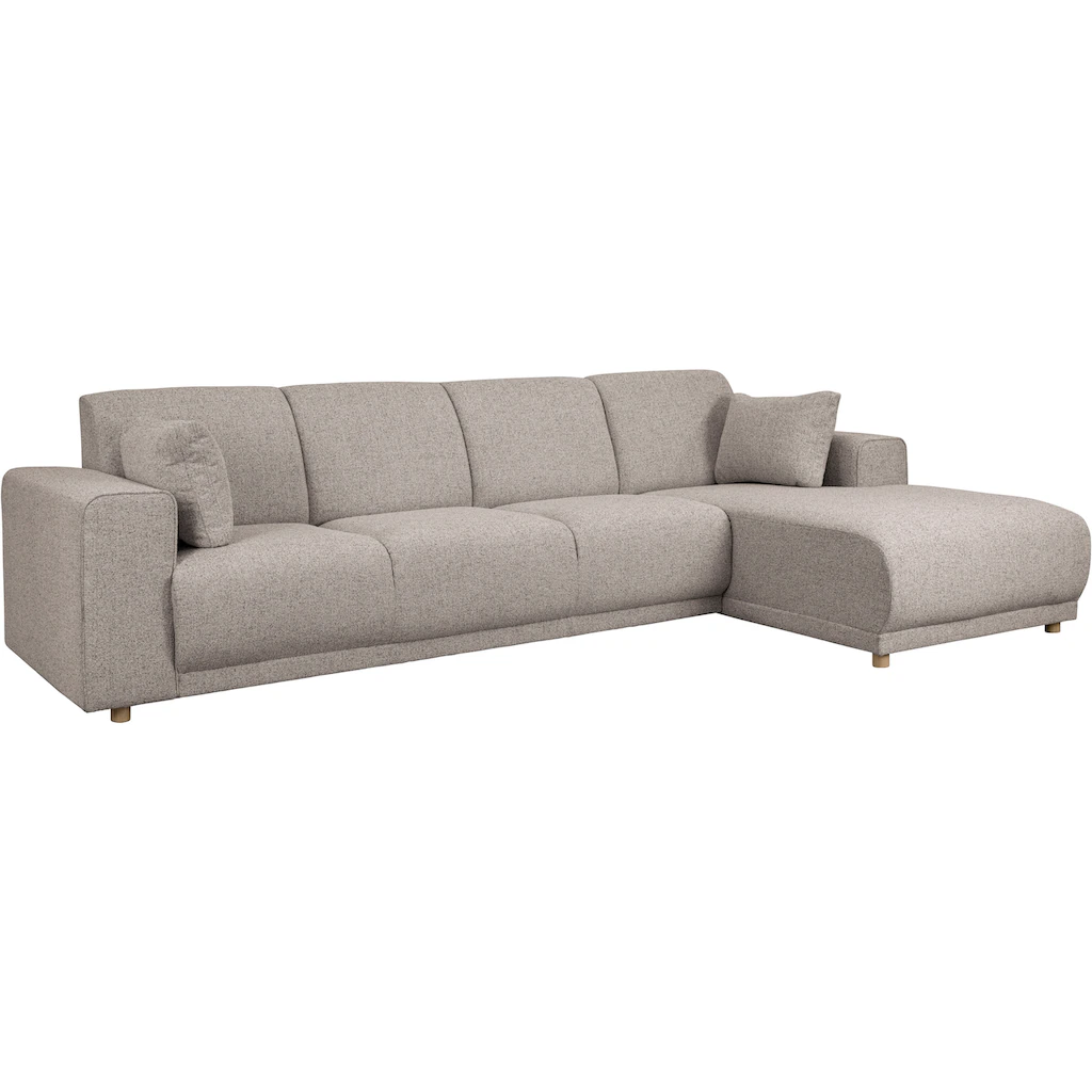 Home affaire Ecksofa »LEMPS wahlweise Recamiere links oder rechts L-Form« incl. Zierkissen Stellmaße 297x162 cm kaufen Bis zu 55% Rabatt