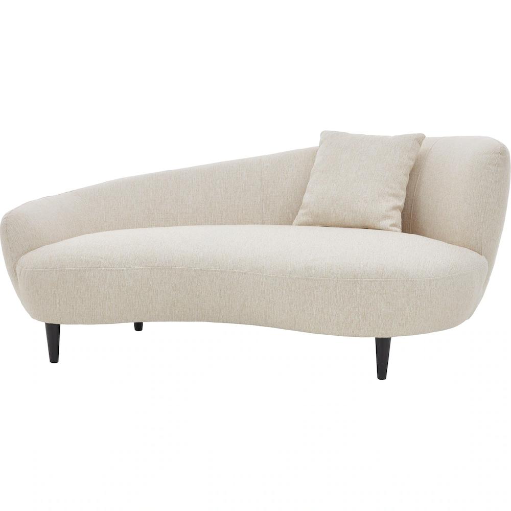 ATLANTIC home collection Chaiselongue »Olivia« Nierenform-Sofa mit Zierkissen kaufen Discount Store für neue Produkte