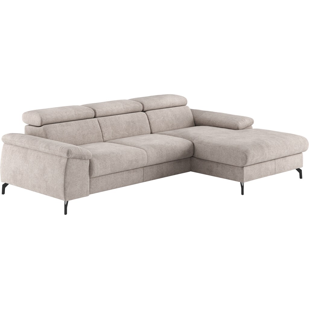 COTTA Ecksofa »Kitty L-Form« inkl. Kopfteilverstellung optional mit Bettfunktion u. Bettkasten Online