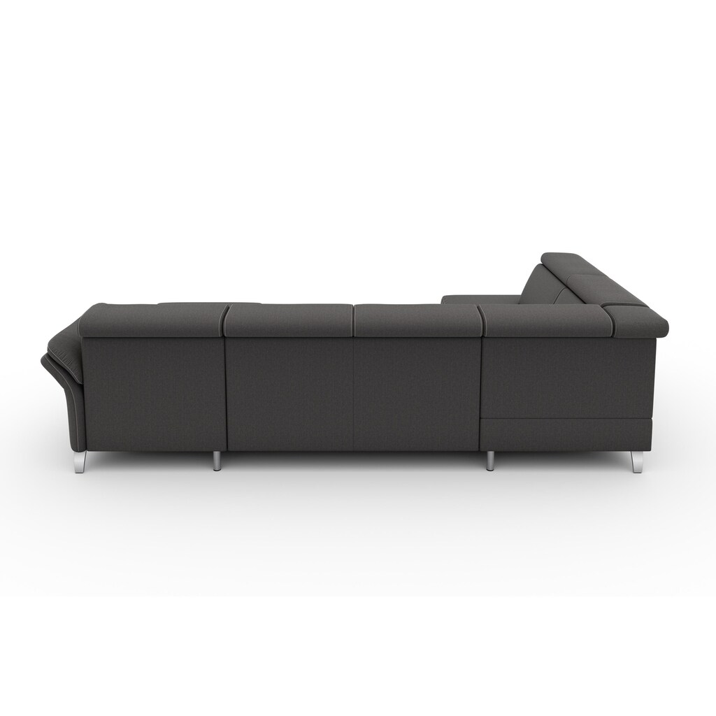 sit&more Wohnlandschaft »Vincenzo U-Form« inklusive Kopfteilverstellung wahlweise mit Bettfunktion Bettkasten kaufen Outlet