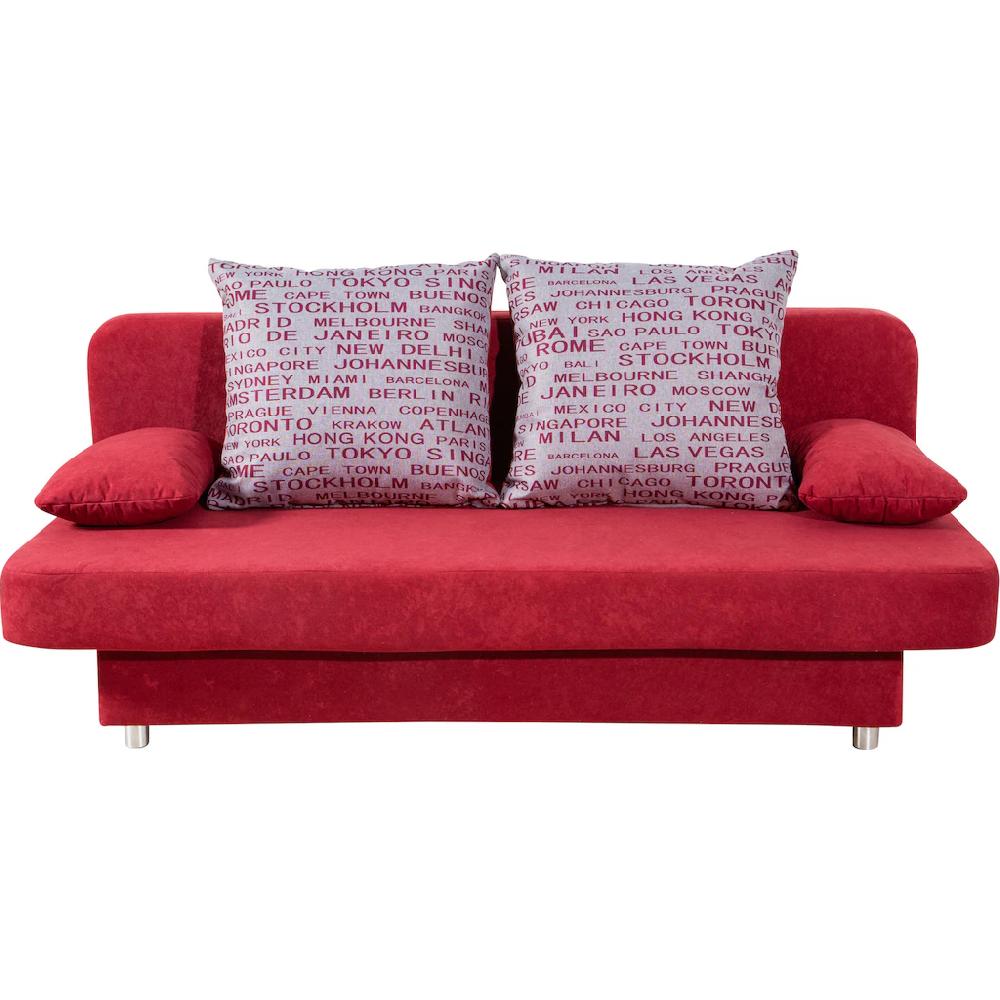 COLLECTION AB Schlafsofa »Ulla inkl. Bettfunktion und Bettkasten« Schlafsofa Bettfunktion Bettkasten inkl. Rückenkissen Armlehnekissen kaufen Auslauf