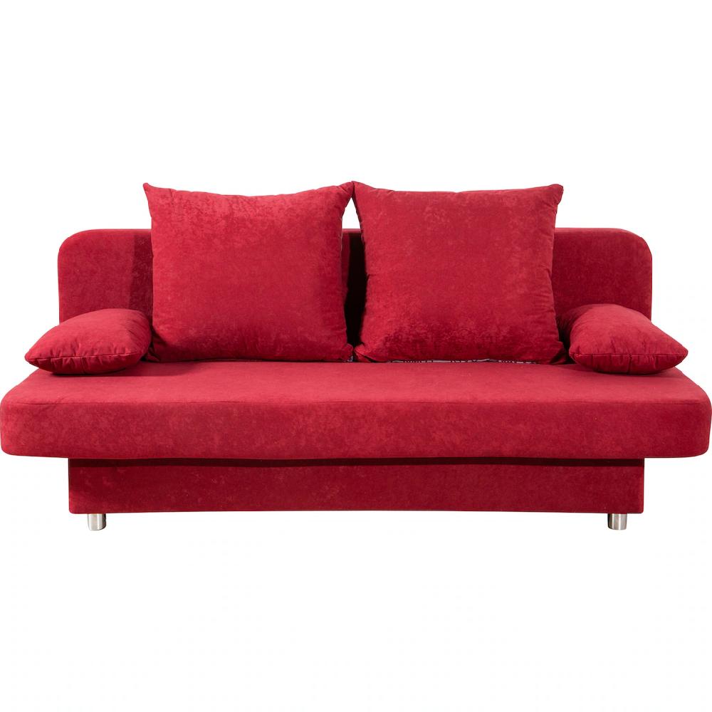 COLLECTION AB Schlafsofa »Ulla inkl. Bettfunktion und Bettkasten« Schlafsofa Bettfunktion Bettkasten inkl. Rückenkissen Armlehnekissen kaufen Auslauf