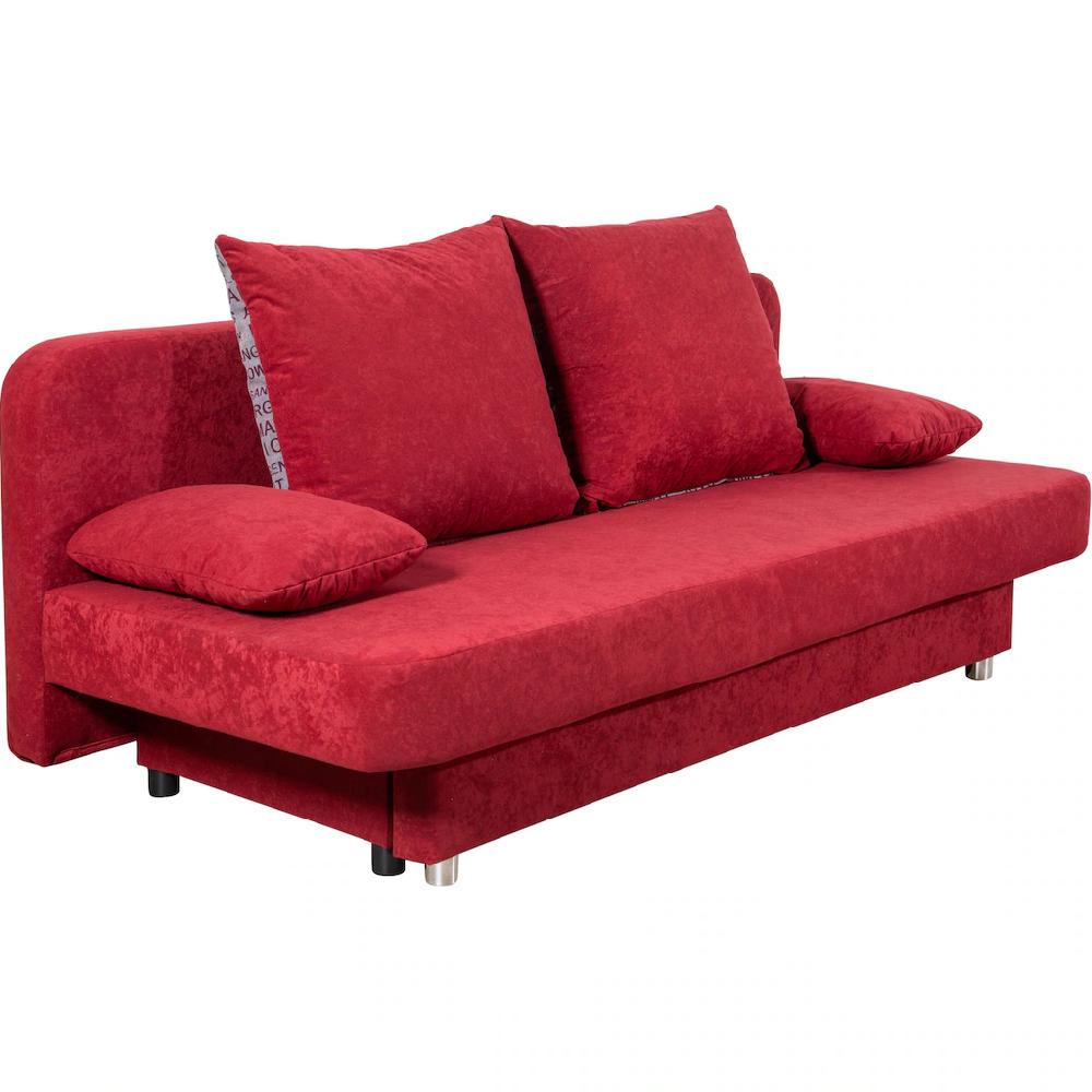 COLLECTION AB Schlafsofa »Ulla inkl. Bettfunktion und Bettkasten« Schlafsofa Bettfunktion Bettkasten inkl. Rückenkissen Armlehnekissen kaufen Auslauf