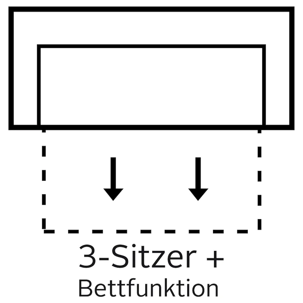 sit&more 3-Sitzer mit Bettfunktion online kaufen Hotsell