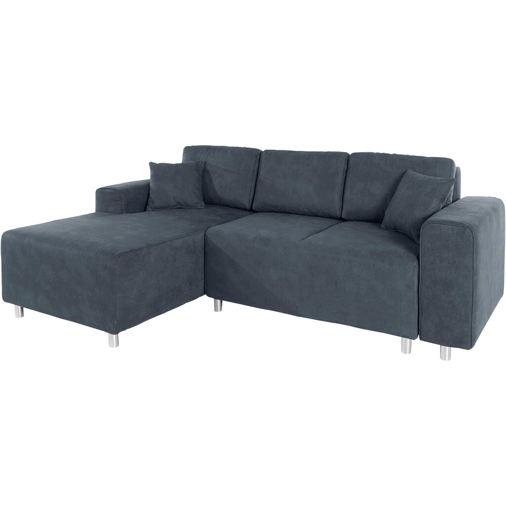 Guido Maria Kretschmer Home&Living Ecksofa »Györ« L-Form wahlweise mit Bettfunktion und Bettkasten incl. 2 Zierkissen kaufen Schlussverkauf