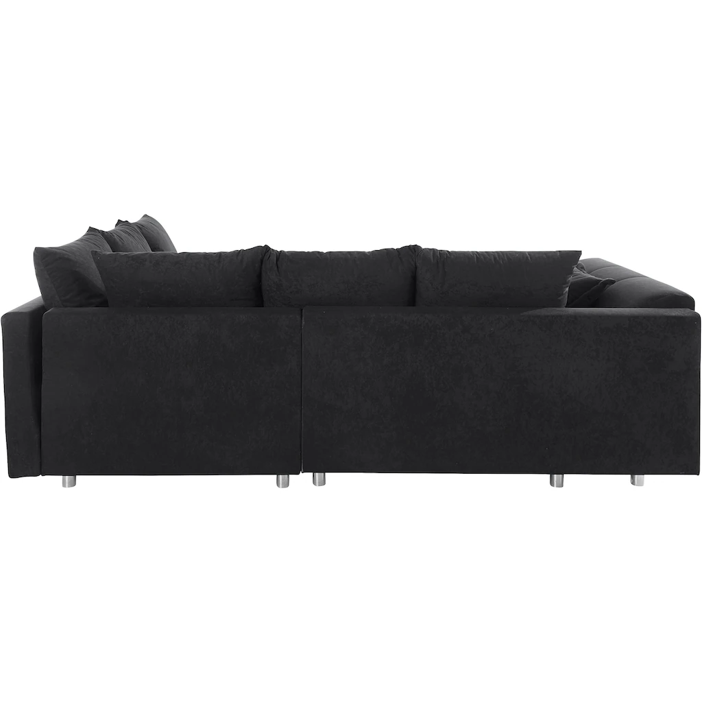 COLLECTION AB Ecksofa Joseli mit Zier- und Rückenkissen komfortable Schanzen-Armlehne kaufen Kostenloser Versand