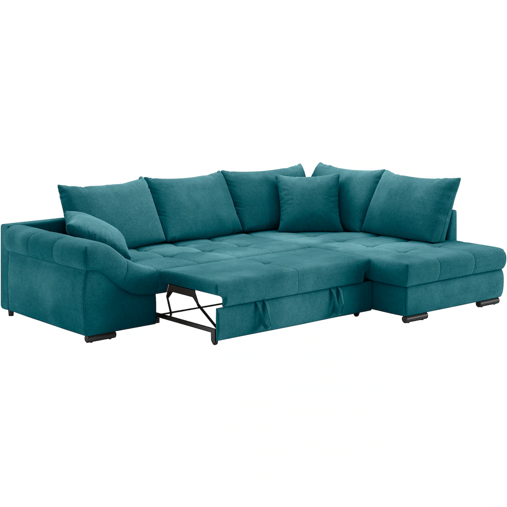 Mr. Couch Ecksofa »Allegro DuraFlex L-Form« Hochschläfer-Bettauszug Kaltschaumpolsterung bis 140 kg belastbar kaufen Cyber Monday