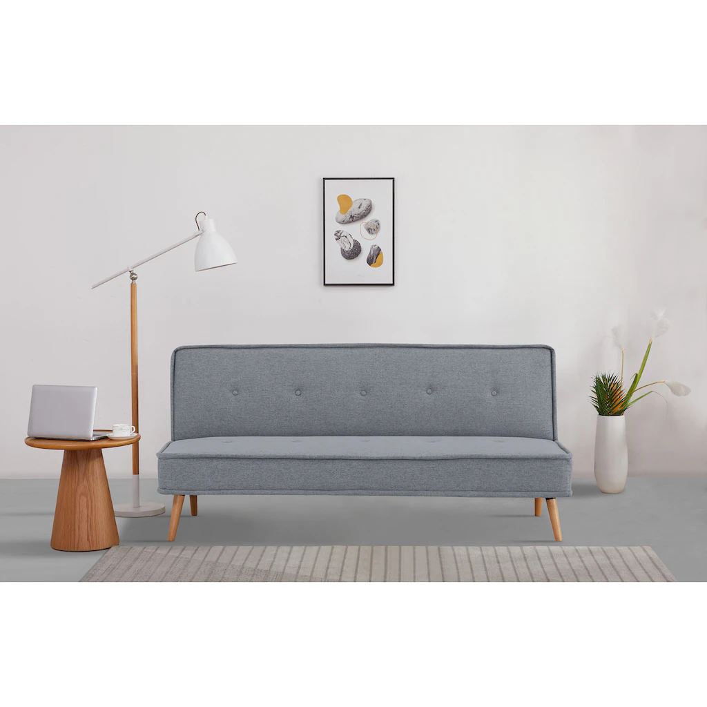 INOSIGN Schlafsofa »ARBON 183cm klappbarer 3-Sitzer mit verstellbarer Rückenlehne und« Bettfunktion kaufen