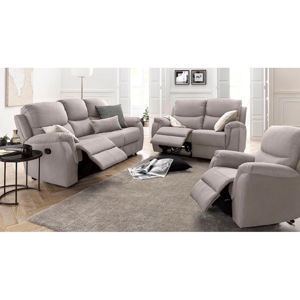 ATLANTIC home collection 3-Sitzer »Diana« mit Relaxfunktion und Federkern hohe Belastbarkeit kaufen Große Rabatte