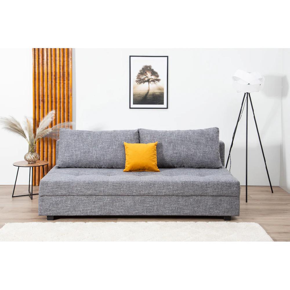 COLLECTION AB Schlafsofa »DARIA inklusive Schlafunktion und Bettkasten« Schlafsofa Bettfunktion Bettkasten inklusive Rückenkissen Federkern kaufen