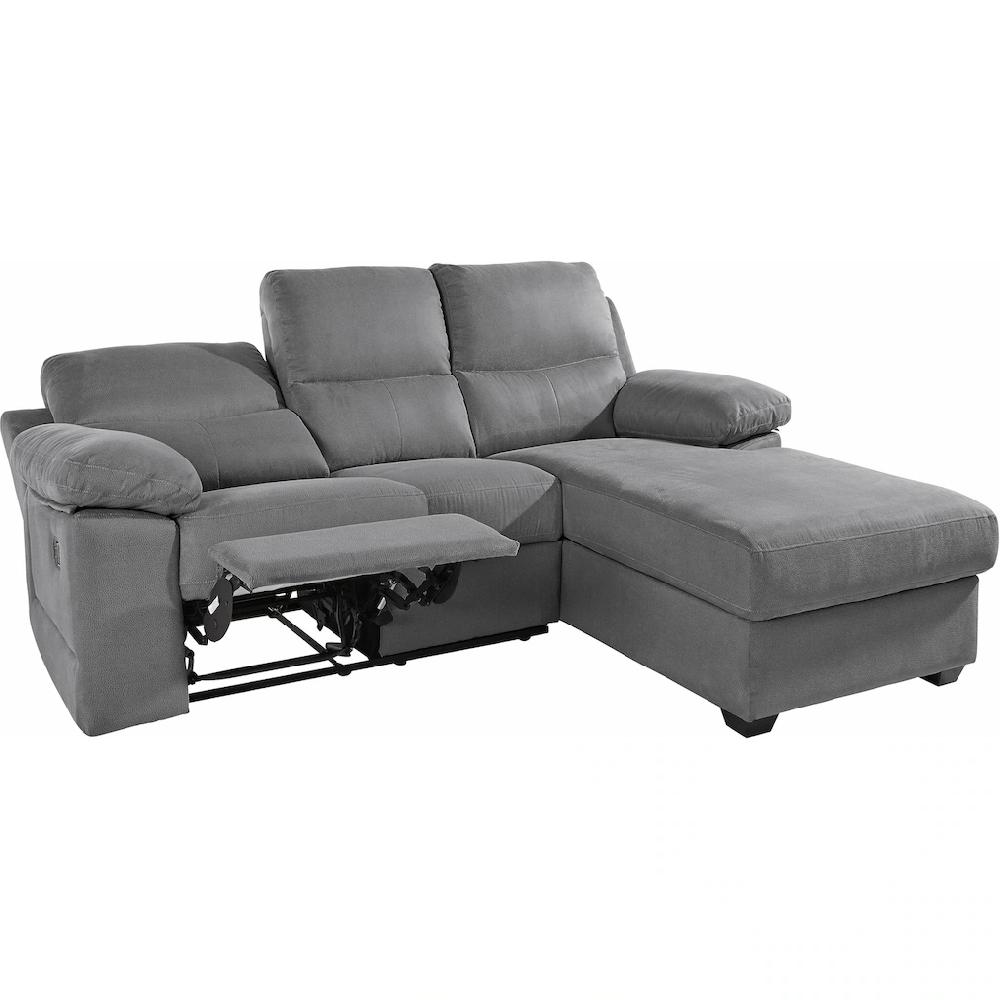 ATLANTIC home collection Ecksofa »Conrad L-Form« mit Relaxfunktion und Federkern mit Bettkasten kaufen Räumungsverkauf
