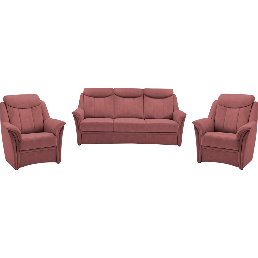 VILLA BECK Polstergarnitur »Lugano« (Set 3 tlg.) kaufen Tiefpreis