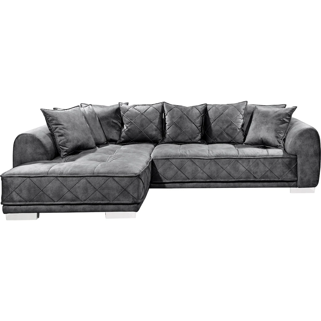 ED EXCITING DESIGN Ecksofa Sentina mit Rückenkissen kaufen Kostenlose Rückgabe