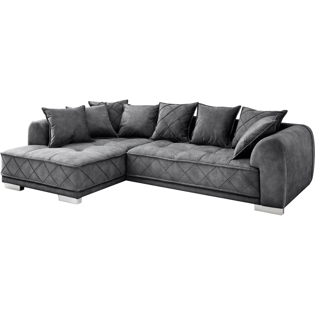 ED EXCITING DESIGN Ecksofa Sentina mit Rückenkissen kaufen Kostenlose Rückgabe