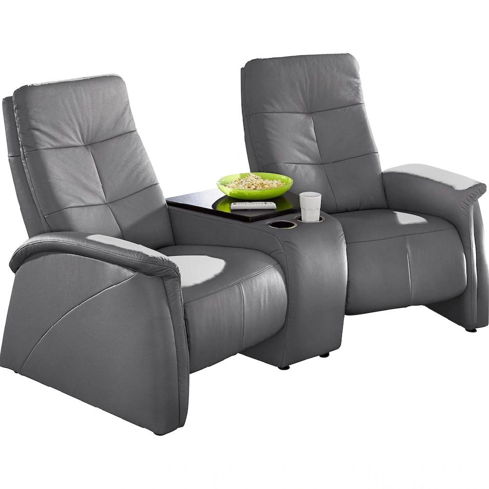 exxpo - sofa fashion 2-Sitzer »Tivoli Kinosofa bequem« mit Relaxfunktion integrierter Tischablage und Stauraumfach kaufen
