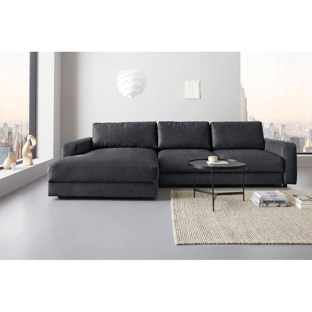 Places of Style Ecksofa »Bloomfield L-Form« extra tiefe Sitzfläche wahlweise mit Sitztiefenverstellung kaufen 50% Rabatt mit kostenlosem Versand
